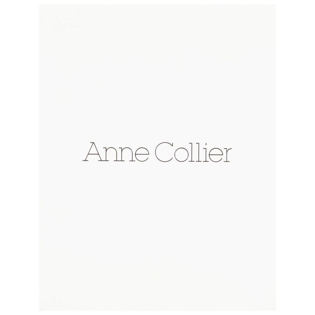 Anne Collier exhibition publication