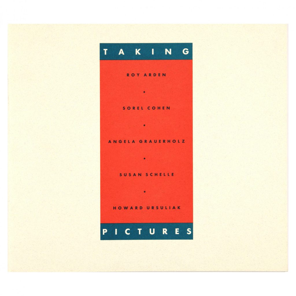 Taking Pictures exhibition publication