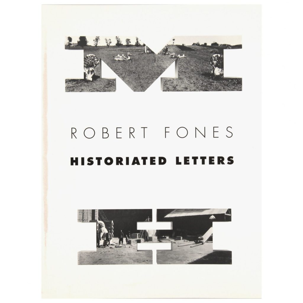 Robert Fones Historiated Letters exhibition publication