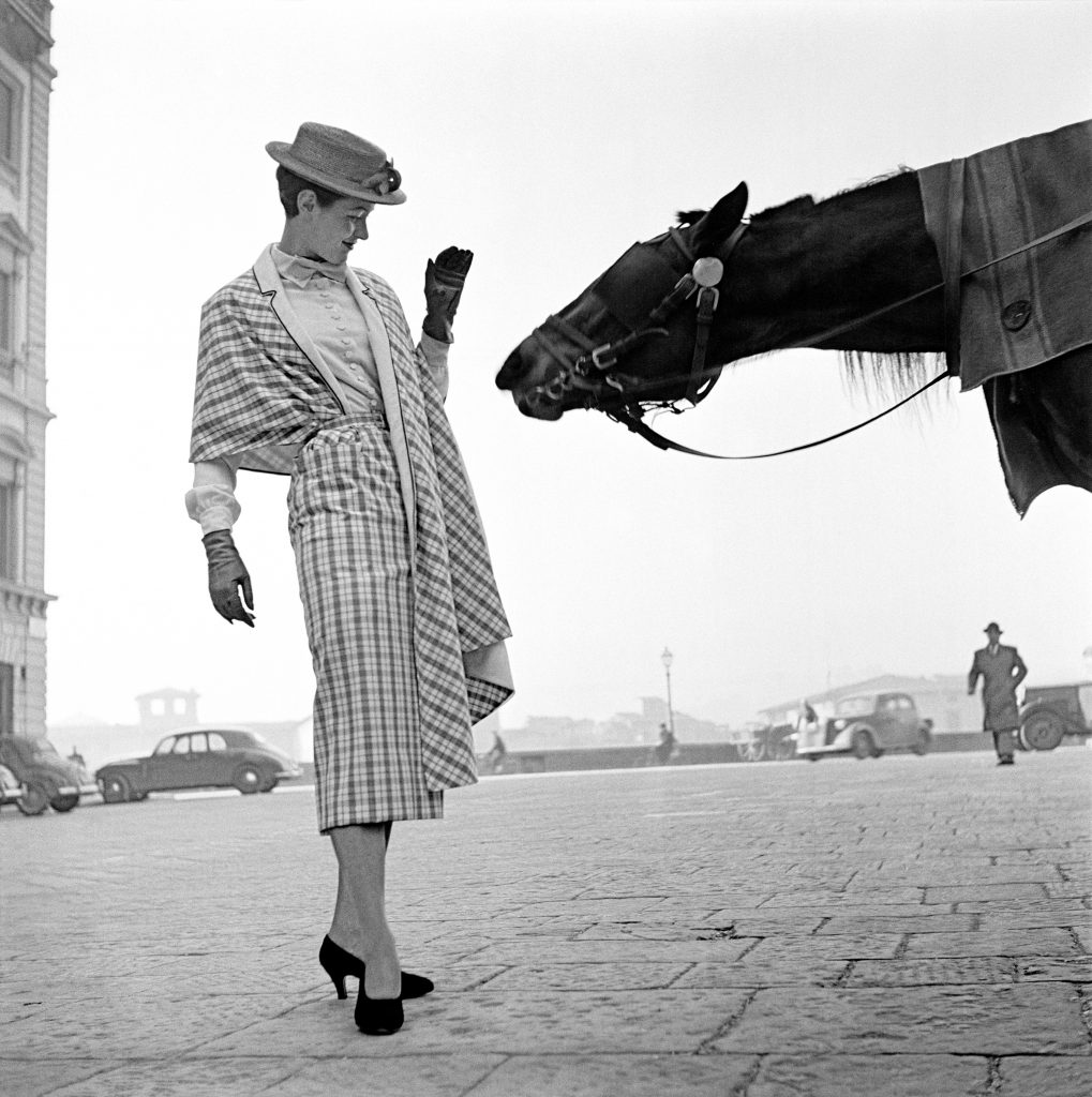 1951, Florence, first fashion photo
