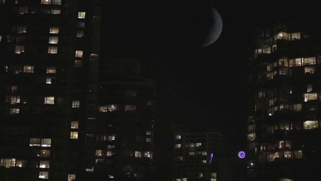 Vilhelm Sundin, Moon (still), 2014, HD video, 5:26 loop