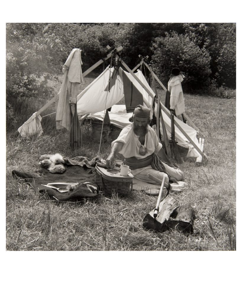 Liz Magor, "Camping Portfolio", 2003, 1 of 10 selenium tinted silver gelatin prints, each 51 x 40.5 cm, Courtesy Catriona Jeffries, Vancouver