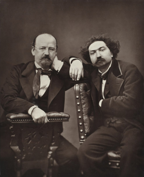 Pierre Petit, Emile Erckmann and Alexandre Chatrain, c.1884, woodburytype, 23.5 x 19.9 cm