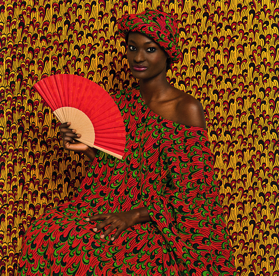 Omar Victor Diop, Animata, Le Studio des vanités, 2013, inkjet print