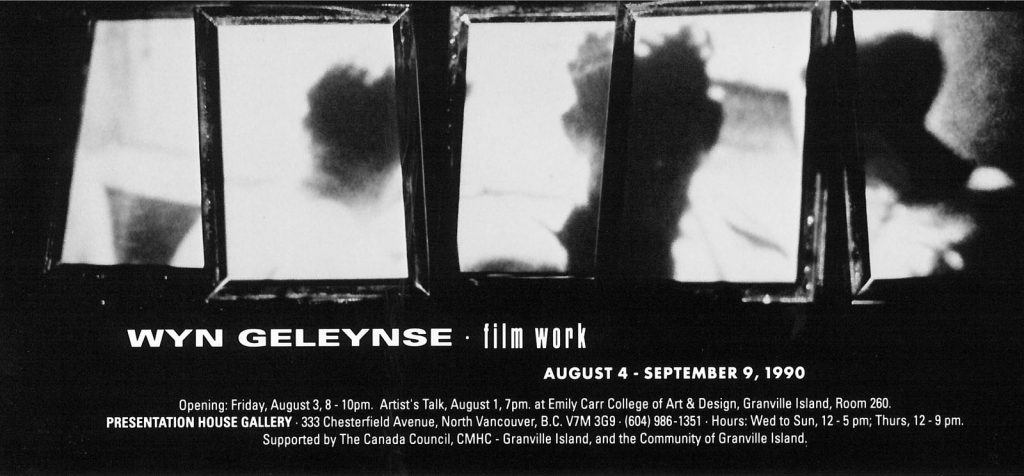 Geleynse, Gallery Invitation