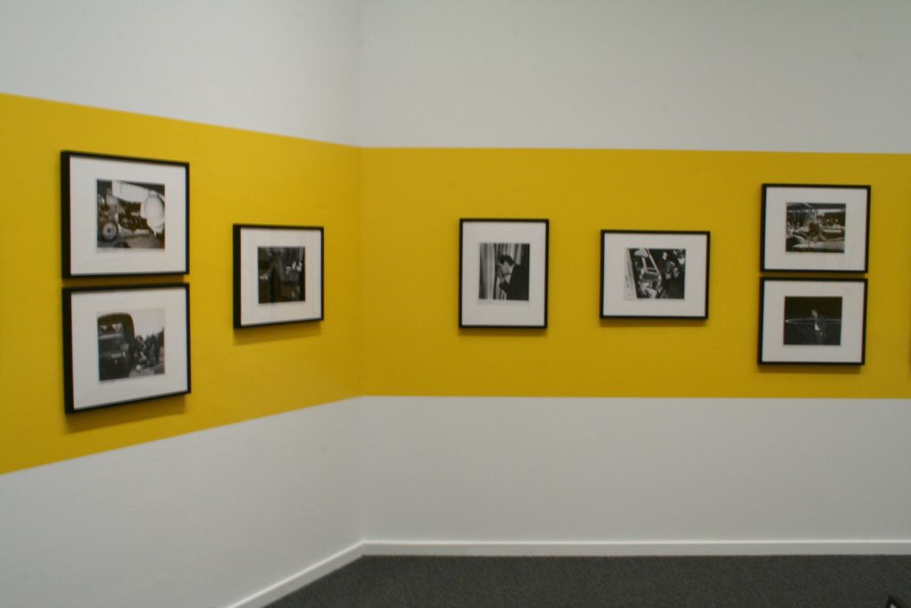 Installation view of Strangelove's Weegee
