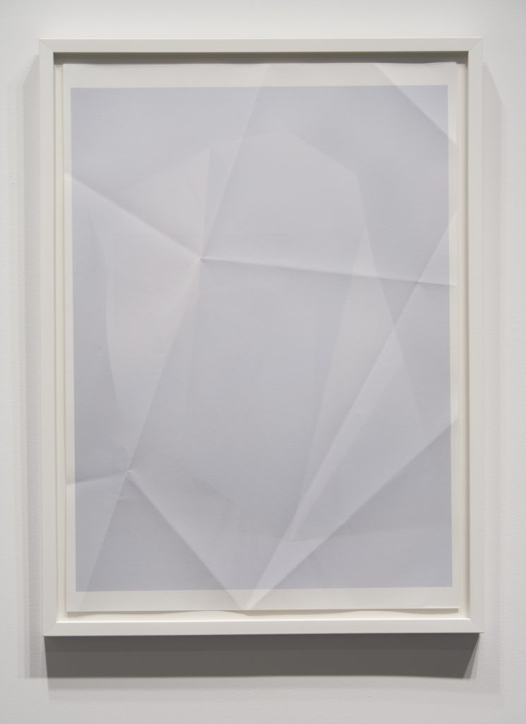 MATHEW MCWILLIAMS, Paper Works (blue), 2012