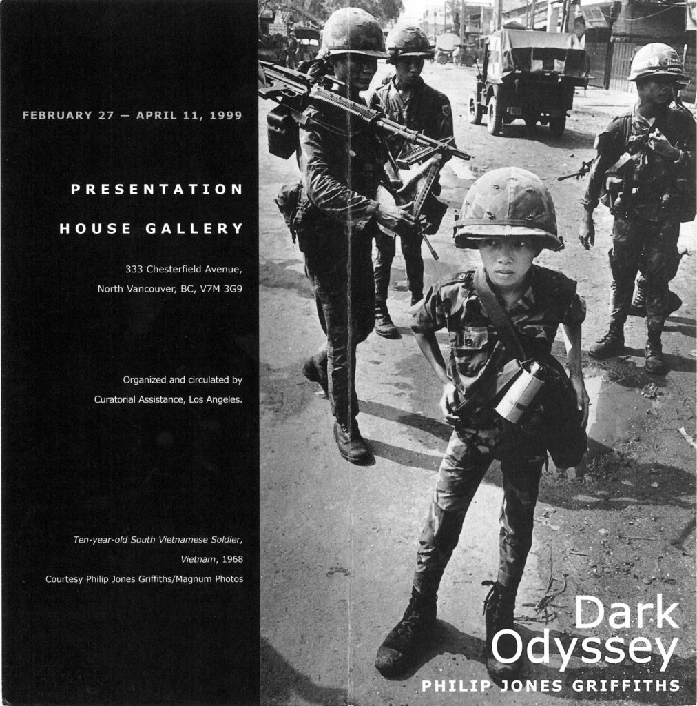 Dark Odyssey, Gallery Invitation - front