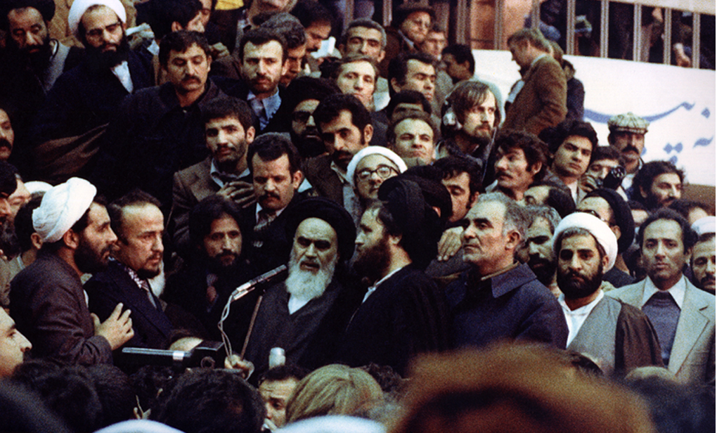 Ayatollah Khomeini's First public address upon his arrival at Mehrabad Airport. February 1, 1979.