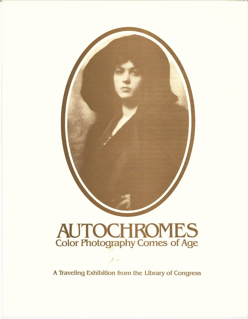 Cover of the exhibition brochure