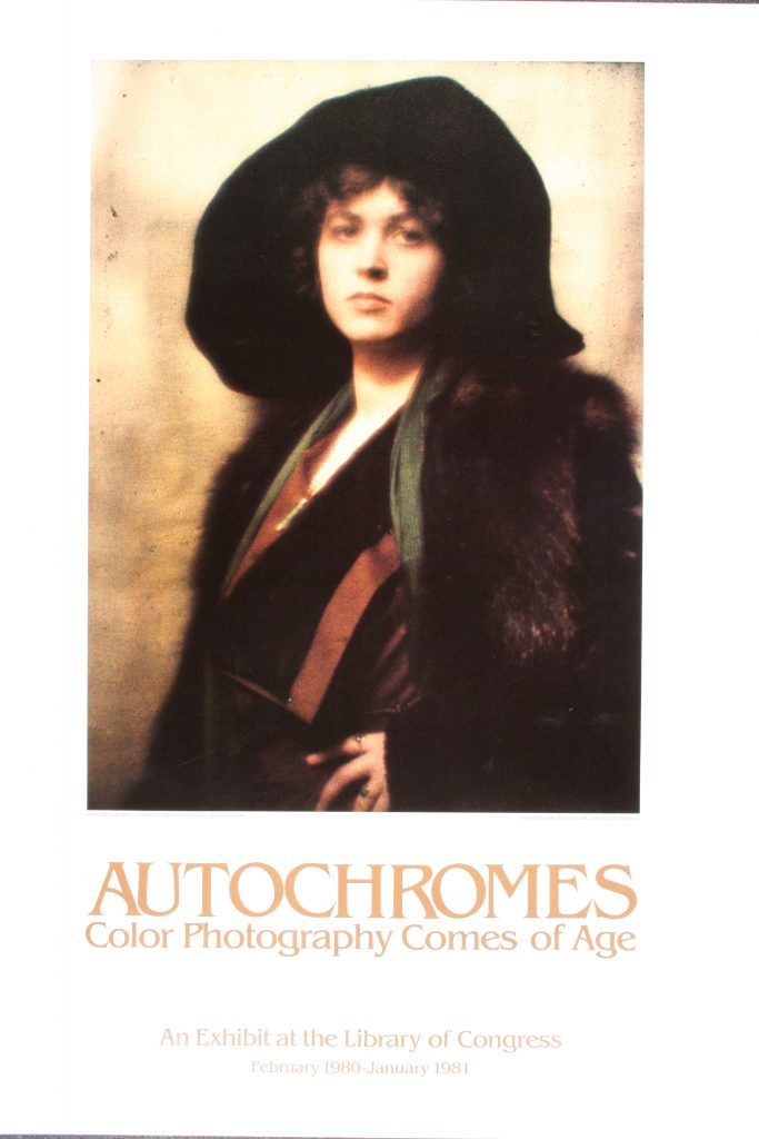 Poster for the exhibition "Autochromes: Colour Photography Comes of Age"