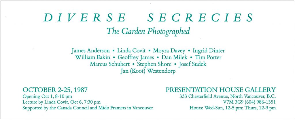 Diverse Secrecies, Gallery Invitation