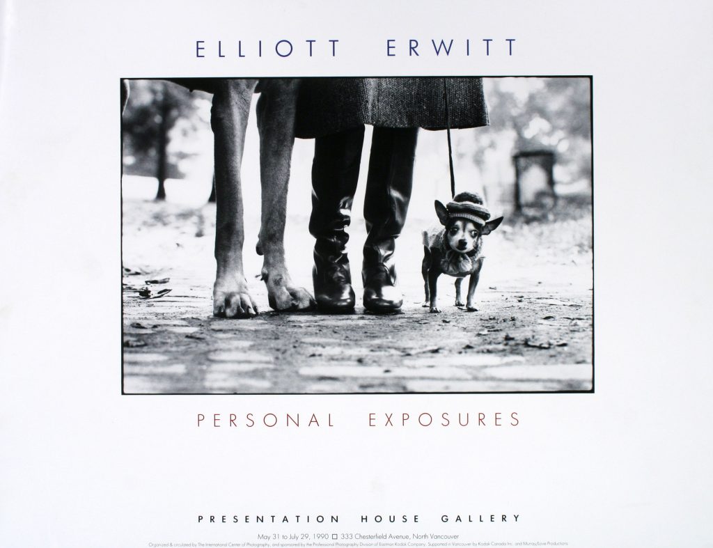 Poster for the exhibition "Personal Exposures"