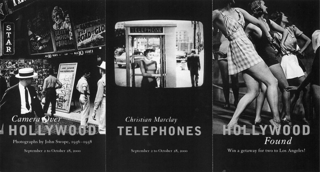 Telephones, Gallery Invitation - front