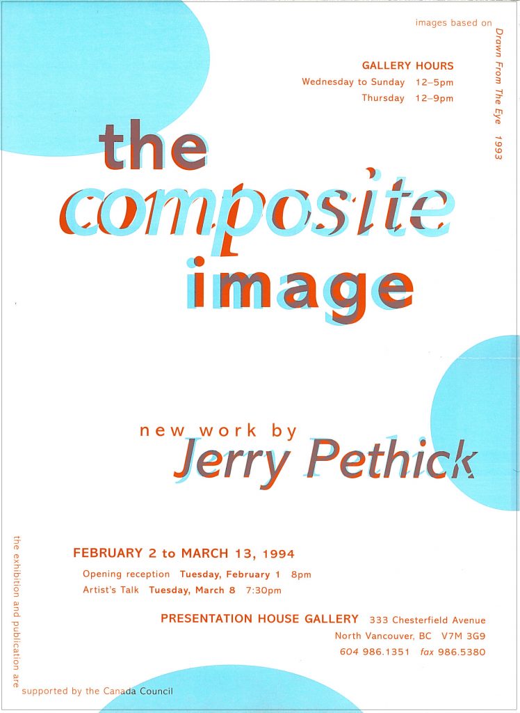 Composite Image, Gallery Invitation - back