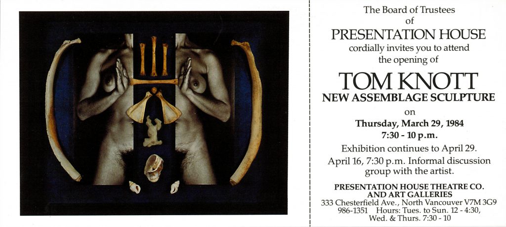 tom knott, Gallery Invitation