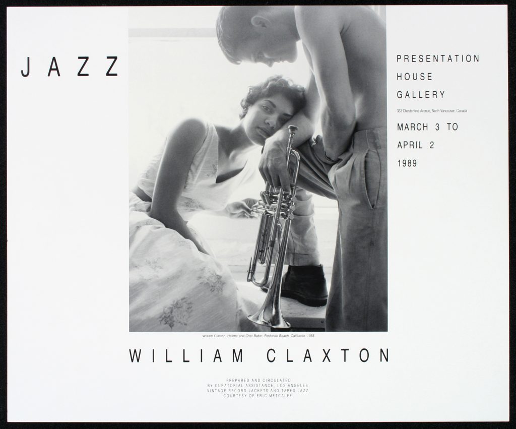 Jazz: William Claxton - The Polygon Gallery