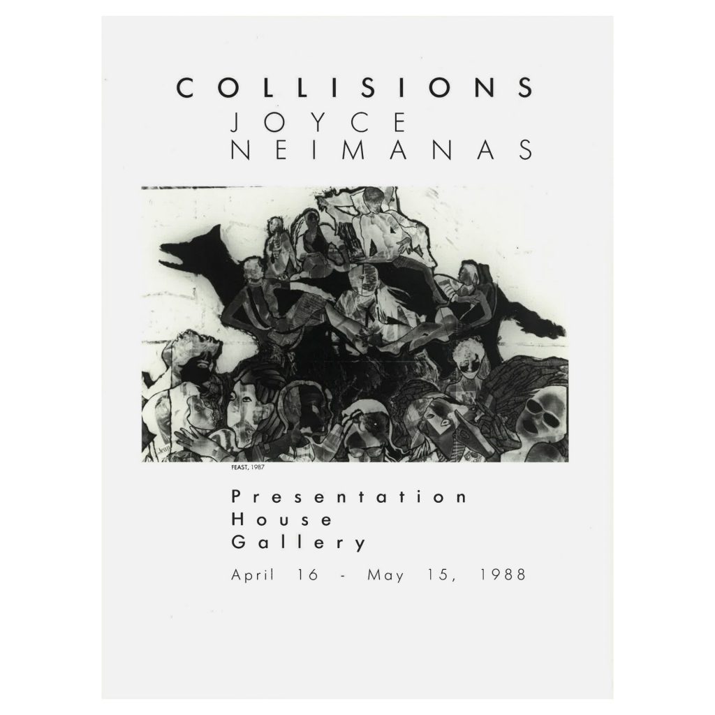 Collisions, Joyce Neimanas, exhibition catalogue B