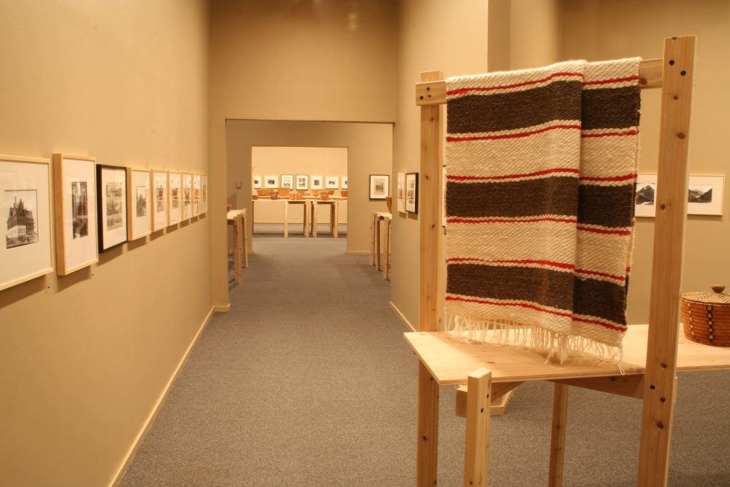 Laid Over To Cover: Weaving and Photography in the Salishan Landscape, installation view 2