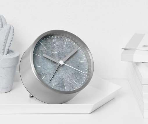 Structure Jr. Alarm Clock by Cloudnola (3 designs available), available from The Polygon Shop