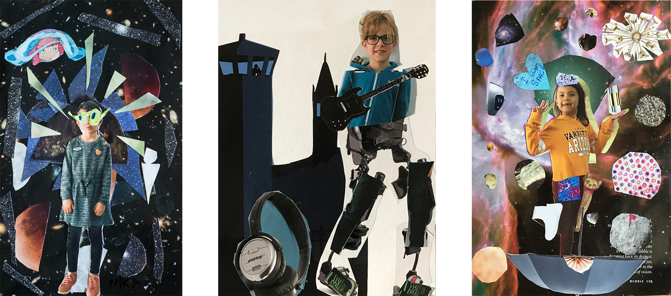 KIDS SATURDAYS: COLLAGE PORTRAITS - The Polygon Gallery