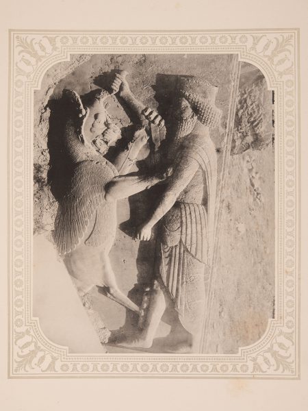 Plate from FRIEDRICH STOLZE. Persepolis. Vol. I. Berlin. Collection of Azita Bina and Elmar W. Seibel