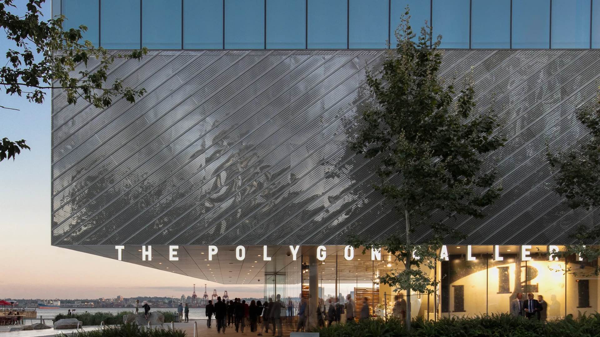 The Polygon Gallery a finalist for the 2023 Mies Crown Hall Americas Prize