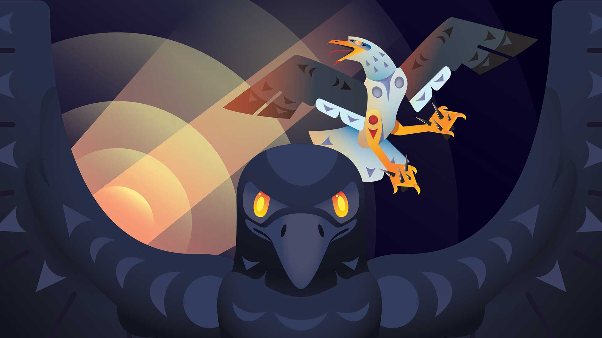 Austin Harry: Seagull, Raven, and The First Light