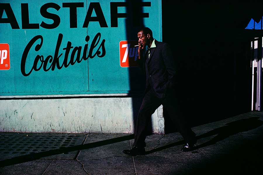 Greg Girard, Man with Cigarette, 1974