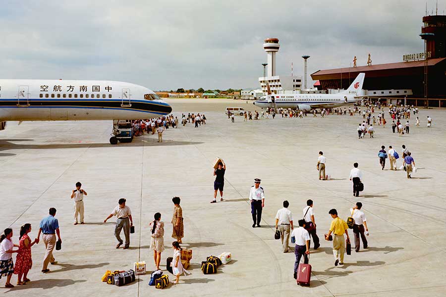 Greg Girard, Qingdao Airport, 1995